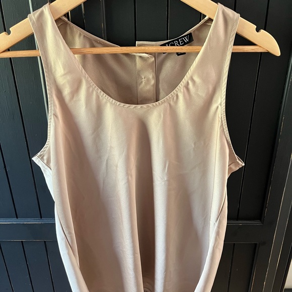 J.Crew Satin Sleeveless Blouse - Picture 1 of 3